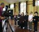 Heroes Day recreated in Titchfield for BBC news Heroes Day recreated in Titchfield for BBC news
