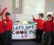 Pupils bake in Ready Steady Cook TV show style Pupils bake in Ready Steady Cook TV show style