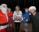 Christmas lights up Locks Heath