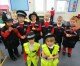 Learning about uniforms and police cells