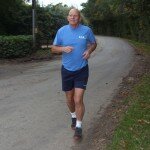 Brian Wilkes training for the Great South Run